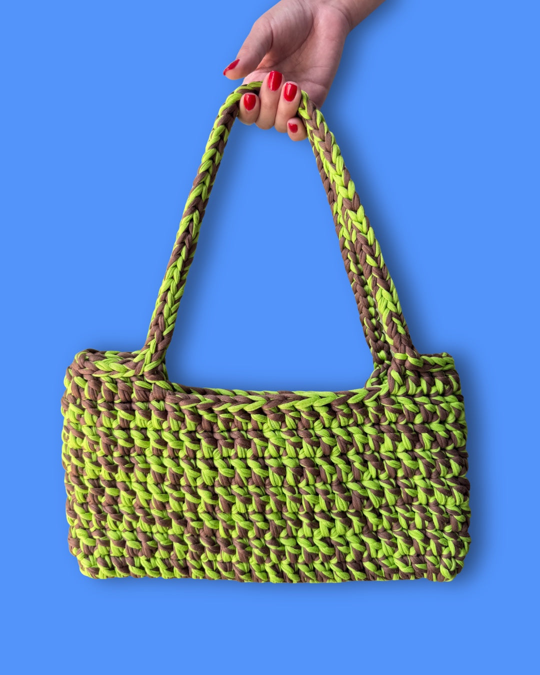 Viva Sunday - Brown & Light Green