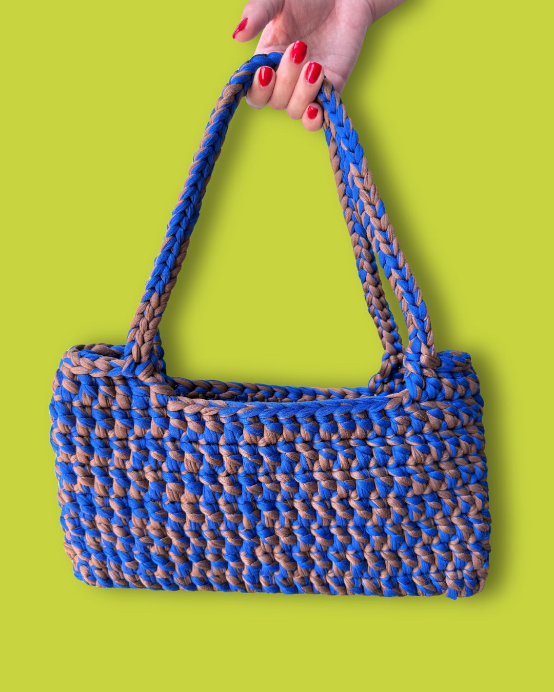 Viva Sunday - Blue & Brown